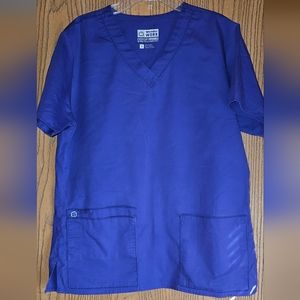 WonderWork Purple Small Scrub Top